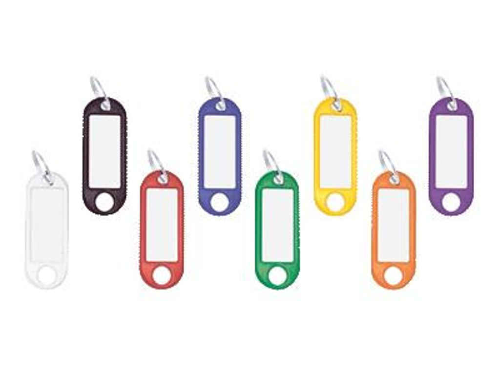 NØGLESKILT ASS. FARVER  