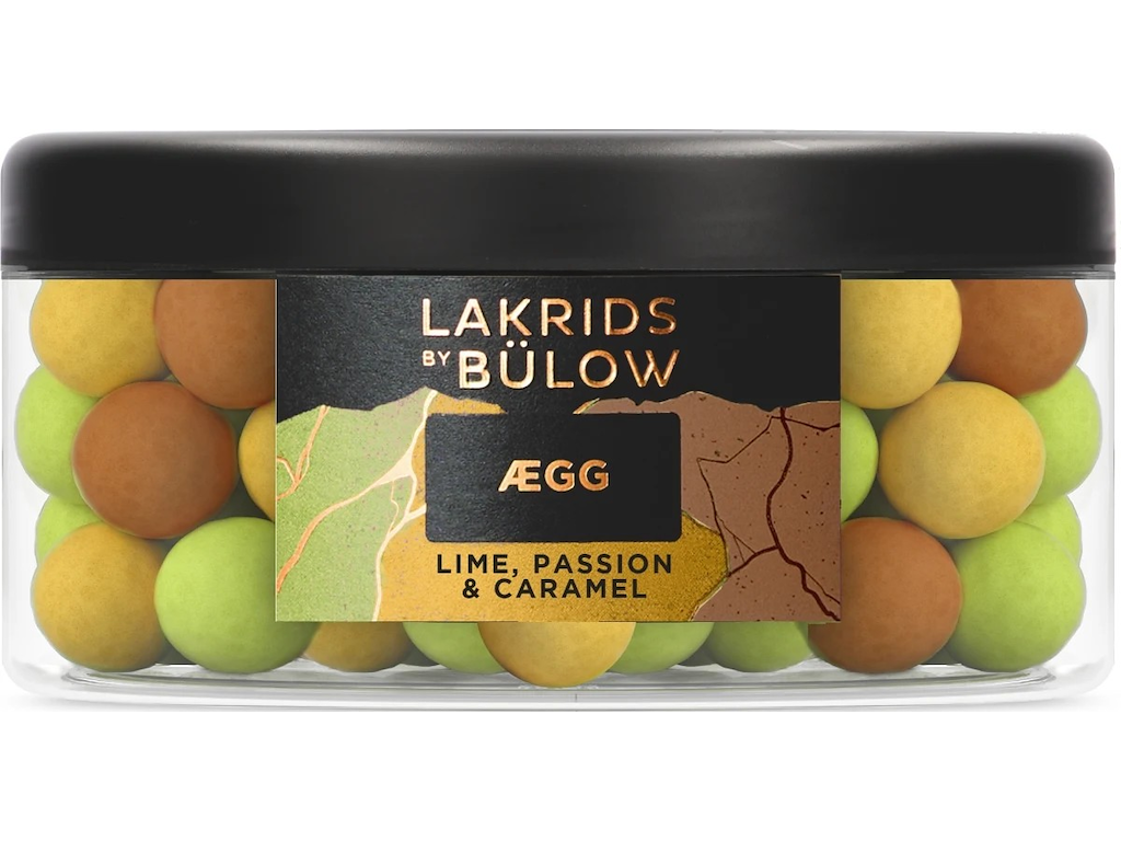 LAKRIDS BY BÜLOW ÆGG LARGE MIXED LIME, PASSION & CARAMEL 515GR. 