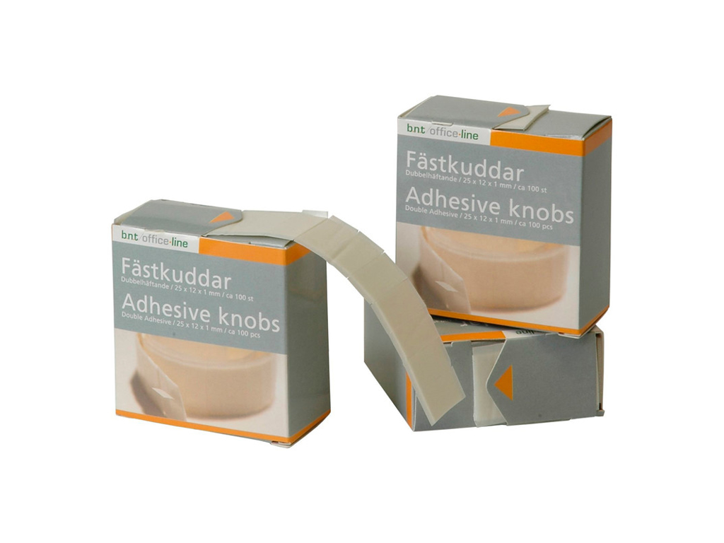 KLÆBEPUDER A 100 STK 25X12X1 MM.  393400