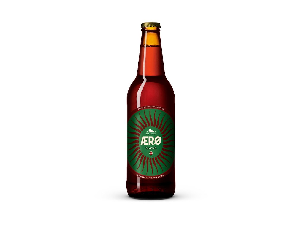 ØL ÆRØ BRYGGERI CLASSIC 50CL. 4,9% ØKO