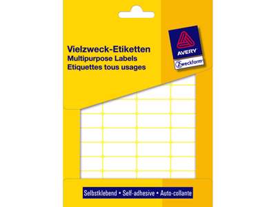 ETIKET AVERY 80X54MM 84 STK/PK HVID 3330 