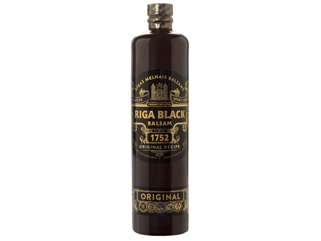 RIGA BLACK BALSAM HERBAL LETLAND 70CL. 45% BITTER 