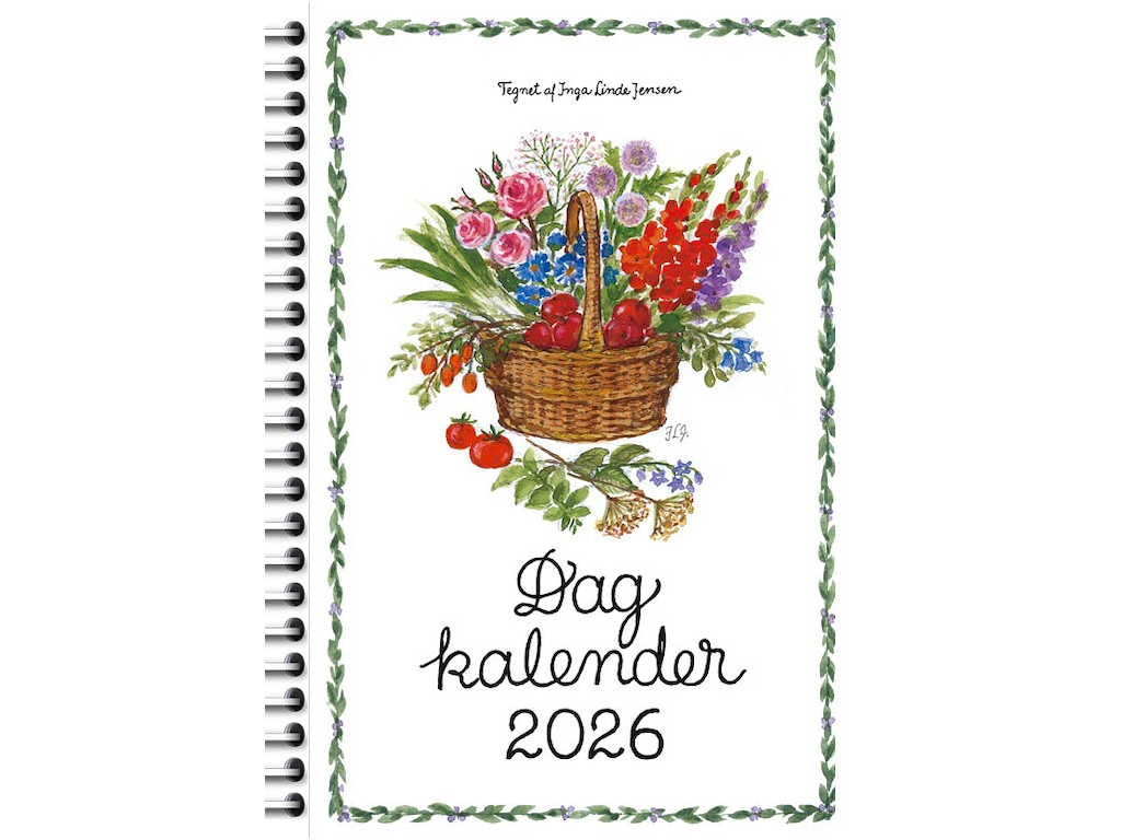 KALENDER PLAKATFORLAGET 2026 DAGKALENDER 13,5X18CM 2651 