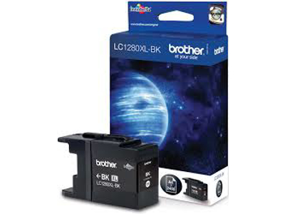 BLÆKPATRON BROTHER LC1280XLBK BLACK TIL BROTHER MFC6510,6710 LC1280XLBK