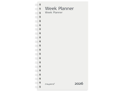 KALENDER MAYLAND 2026 26088500 WEEK PLANNER HØJFORMAT REFILL 9,5X16,8CM