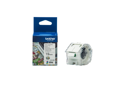 ETIKET TIL BROTHER LABELPRINTER ENDELØS BANE 19MMX5M CZ1003 COLOR CZ1003  ***