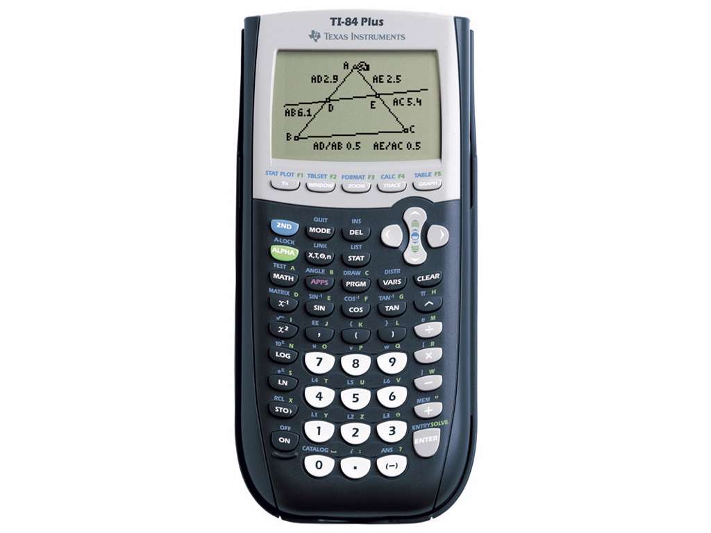 LOMMEREGNER TEXAS TI-84 PLUS MATEMATIKREGNER MED GRAPHLINK  »» 