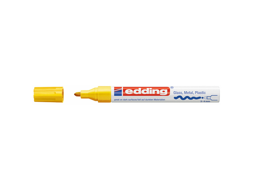 MARKER EDDING 750 PAINTMARKER GUL 2-4MM