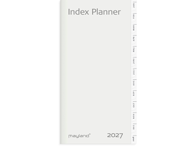 KALENDER MAYLAND 2027 27095200 INDEX PLANNER REFILL 