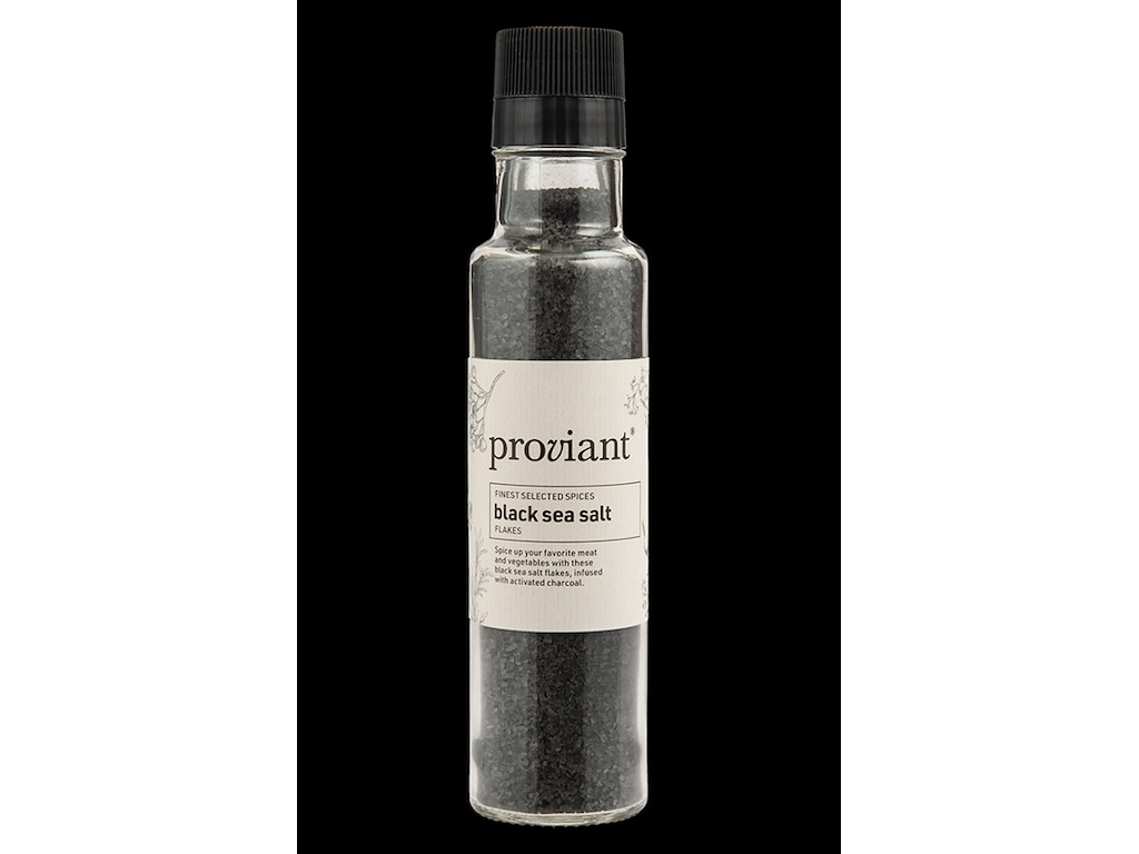 PROVIANT HAVSALT SORT I KVÆRN 300GR.