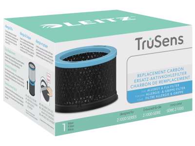 HEPA TROMLEFILTER ALLERGI LEITZ TRUSENS Z-1000 INCL. FOR-, HEPA- OG KULFILTER