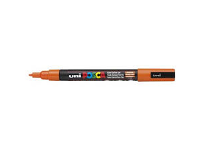 MARKER UNI POSCA PC-3M ORANGE FIN  