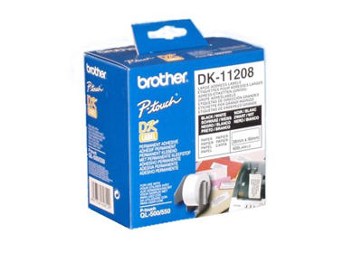 ETIKET TIL BROTHER LABELPRINTER ADRESSE 38X90MM 400 STK. DK11208 