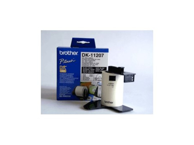 ETIKET TIL BROTHER LABELPRINTER** CD/DVD LABEL 58MM 100 STK DK11207 