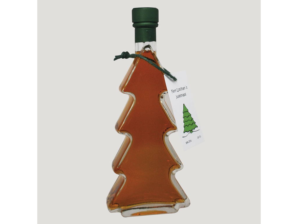 FARY LOCHAN JULESNAPS 20CL. 36% I GLASJULETRÆ, KANEL, ALLEHÅNDE, HYBEN OG ABRIKOSER