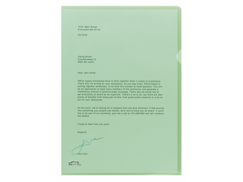 PLASTOMSLAG ESSELTE A4 0,115MM GRØN 54838 