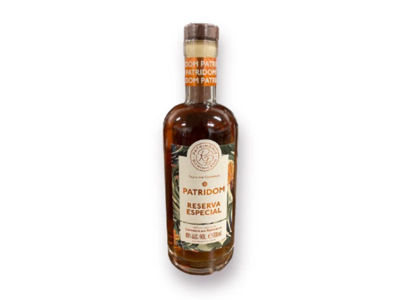 PATRIDOM RESERVA ESPECIAL 70 CL. 40% RUM BASED SPIRIT DRINK 