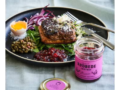 ANNAS GOURMET CHUTNEY RØDBEDE 200GR. 
