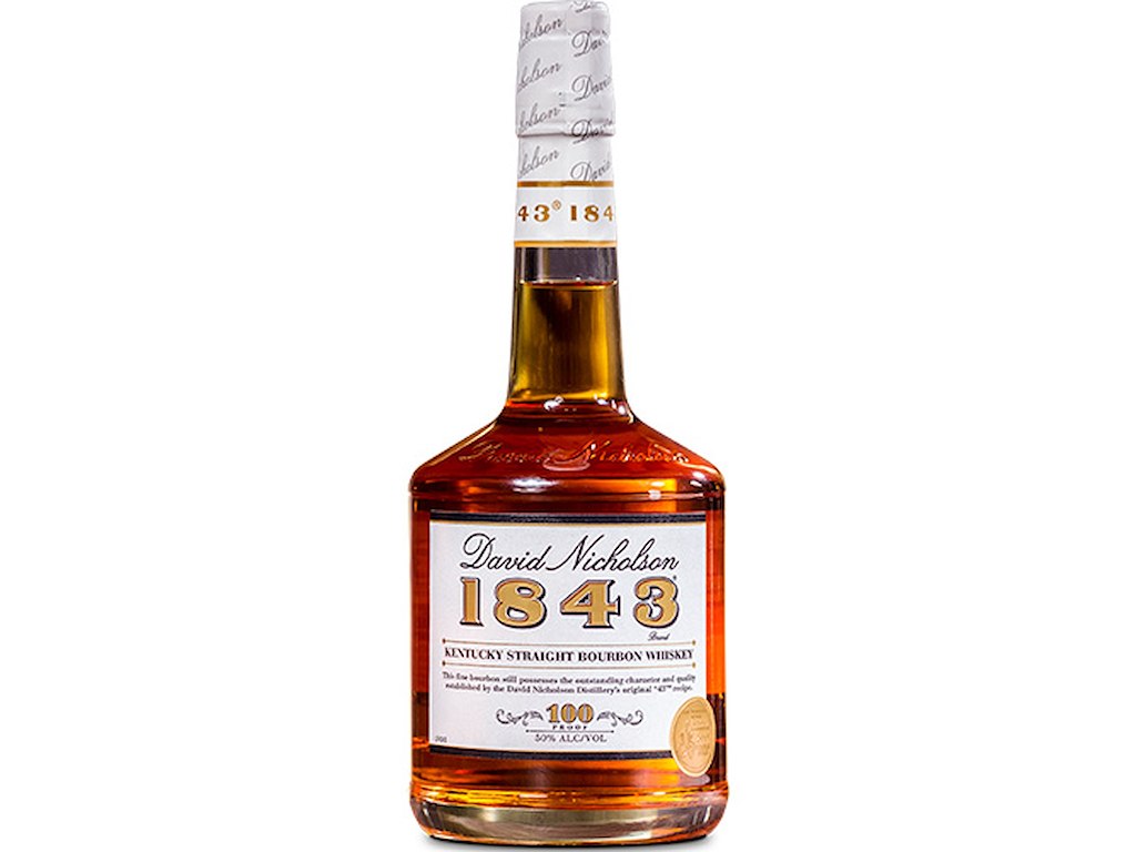 BOURBON DAVID NICHOLSON 1843 50% 70CL.