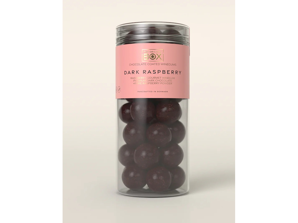 BOX THE ORIGINAL LARGE DARK RASPBERRY 250GR. 