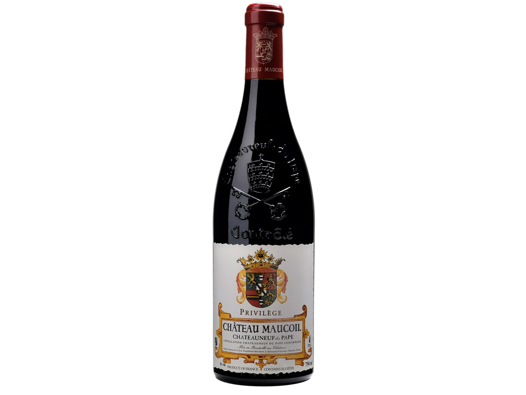 CHATEAUNEUF DU PAPE PRIVILEGE 2018 ØKO. CHATEAU MAUCOIL 75CL. 15%