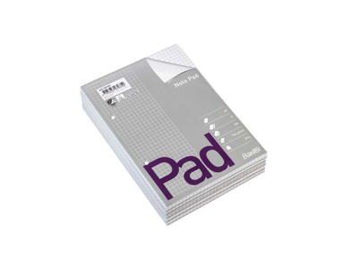 BLOK A5 KVADRET HVID TOPLIMET  60GR. 100 BLADE M/2 HULLER