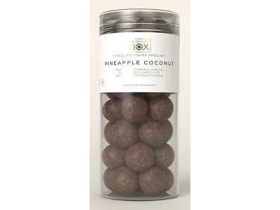 THE ORIGINAL BOX LARGE PINEAPPLE COCONUT 250GR. 