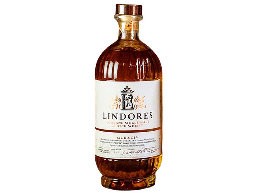 LINDORES LOWLAND SINGLE MALT SCOTCH WHISKY 46% 70CL. 