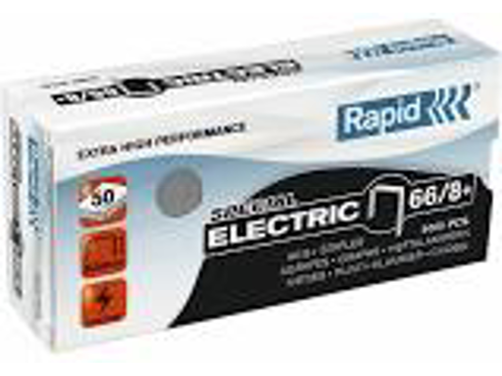 HÆFTEKLAMME RAPID 66-8 5000 STK**  24868000