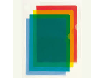 PLASTOMSLAG ESSELTE A4 0,115MM BLÅ 54837 