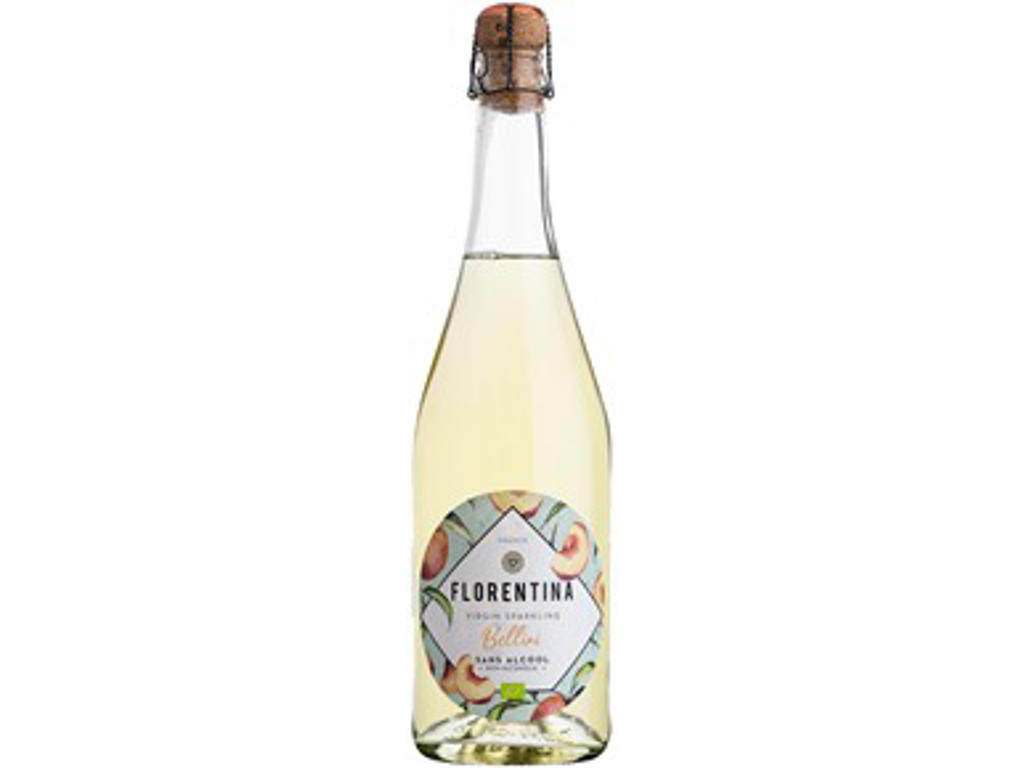 FLORENTINA PEACH SPARKLING ØKO ALKOLHOLFRI MOUSSERENDE 75CL. 
