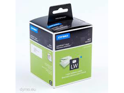 ETIKET TIL DYMO LABELPRINTER36X89MM, 2X260 STK. S07222400 99012