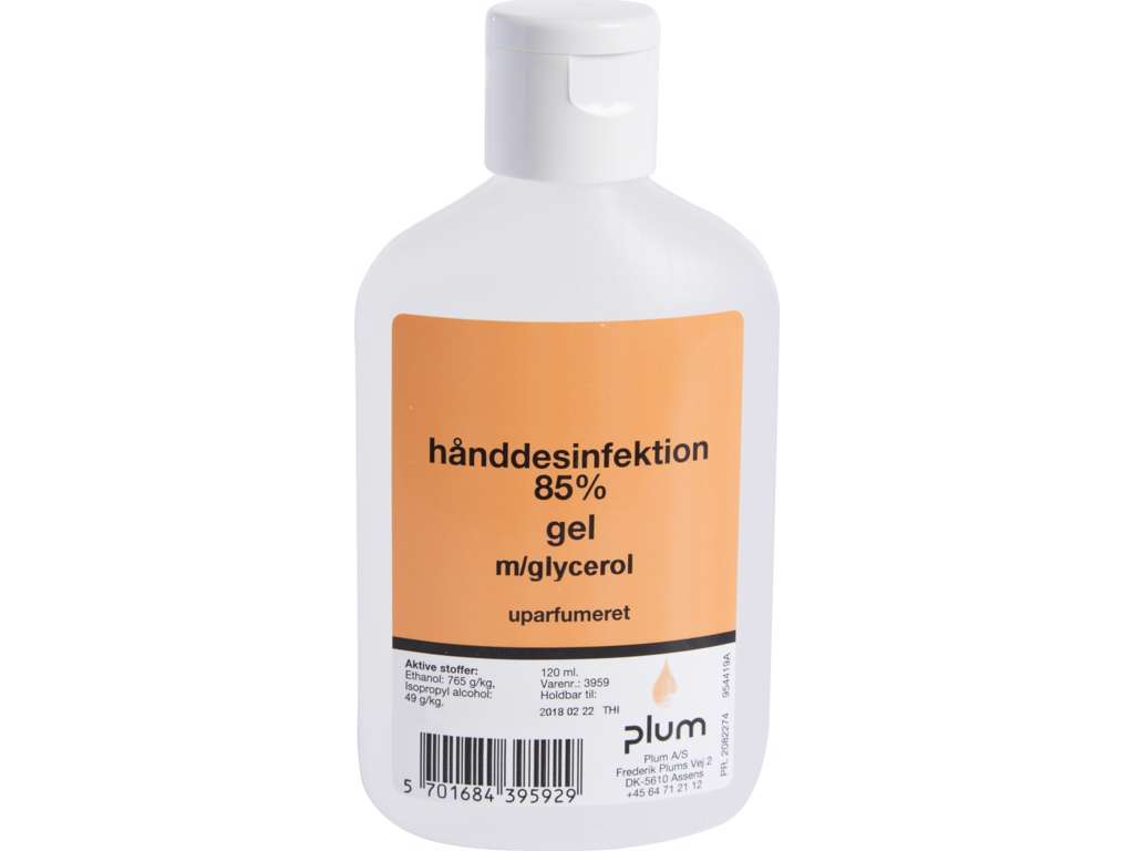DESINFEKTIONSSPRIT PLUM GEL 120ML  