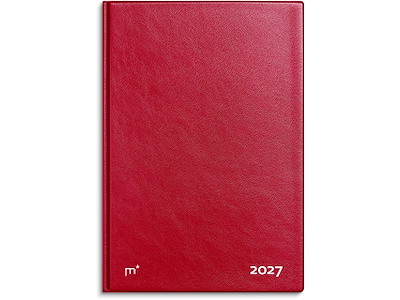 KALENDER MAYLAND 2027 27194010 CITY DIPLOMAT UGEKALENDER RØD VINYL