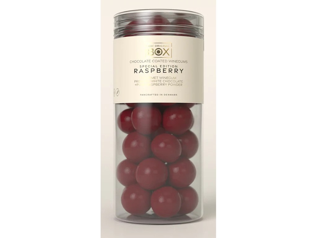 THE ORIGINAL BOX LARGE RASPBERRY 250GR. 
