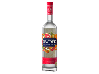 SACRED PINK GRAPEFRUIT 43,8% ØKO. SACRED SPIRITS 70CL. GIN 