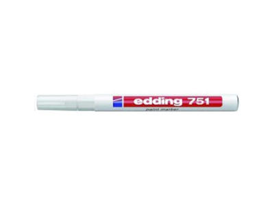 MARKER EDDING 751 PAINTMARKER  HVID 1-2MM