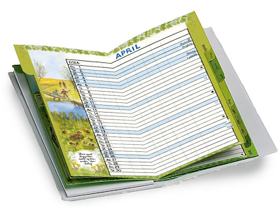 KALENDER PLAKATFORLAGET 2026 LOMMEBOGEN 9,5X17,5CM 2627 