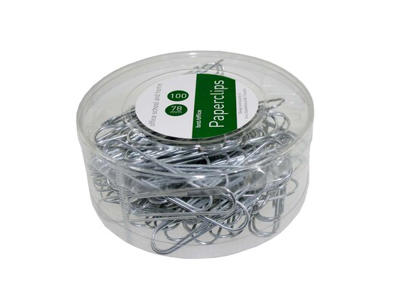 CLIPS BNT BLANKE 78MM MED RILLER 100 STK. 