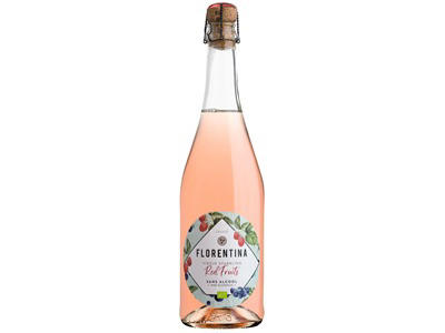 FLORENTINA RED FRUITS SPARKLING ØKO ALKOHOLFRI MOUSSERENDE 75CL. 
