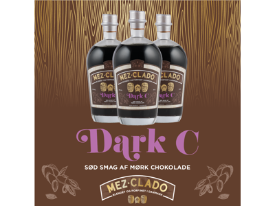 MEZ-CLADO DARK C ROMLIKØR 35% 25CL. SMAGEN AF MØRK CHOKOLADE 