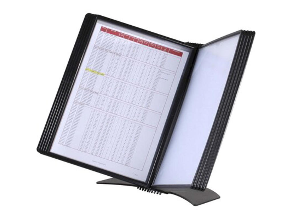 REGISTERSYSTEM EASY MOUNT A4 BORD MODEL SORT T. 10 LOMMER (IKKE INCL.) 280410