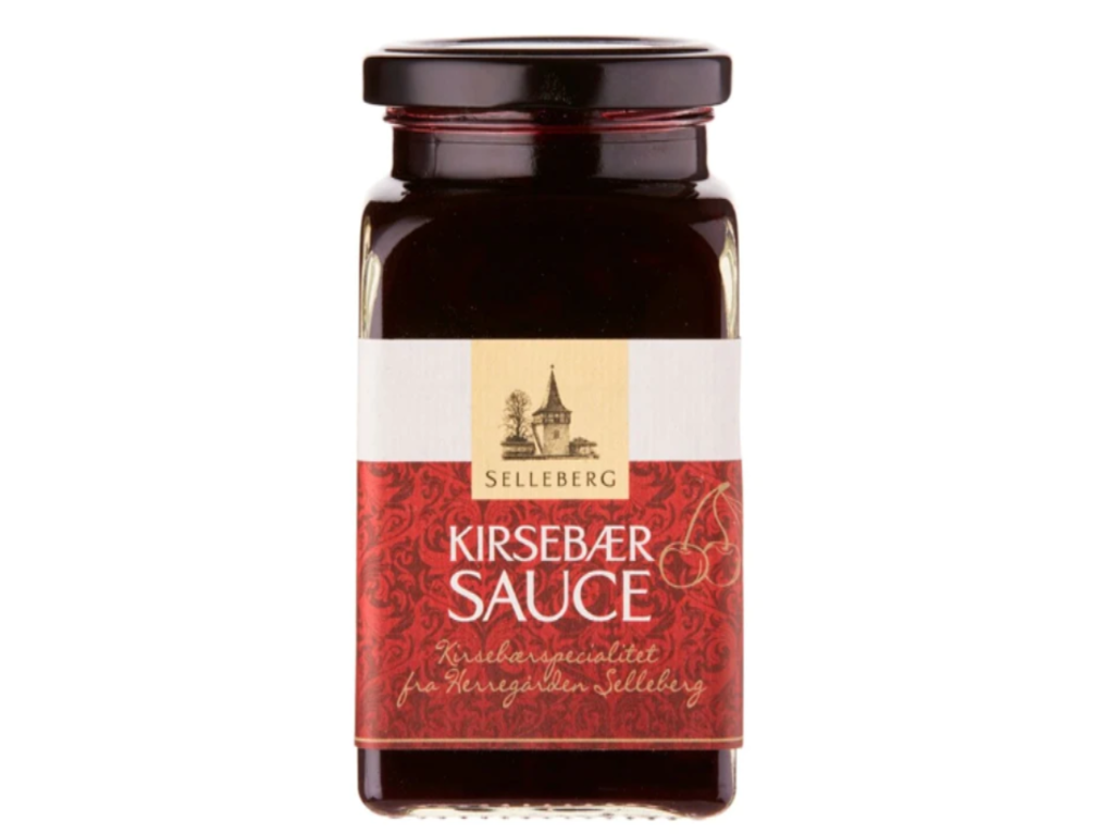 SELLEBERG KIRSEBÆR SAUCE 300GR.  