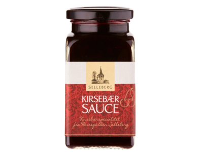 SELLEBERG KIRSEBÆR SAUCE 300GR.  