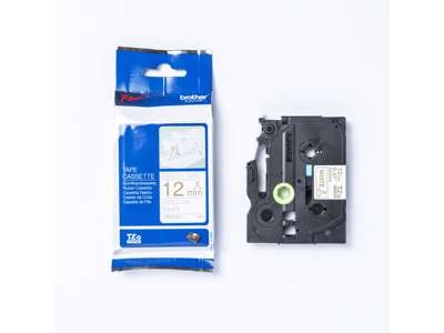 PRÆGETAPE BROTHER TZe-R234 12MMX4M GULD PÅ HVID ***