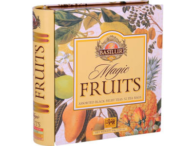 BASILUR TEA BOOK I METAL SORT  FRUGT TE M/32 ASS. PS. 64GR. NETT MAGIC FRUITS