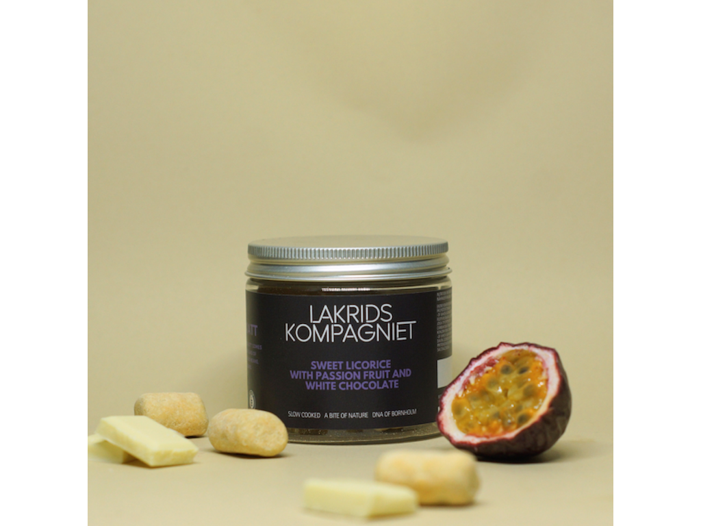 LAKRIDS KOMPAGNIET BORNHOLM SØD LAKRIDS MED PASSIONFRUGT