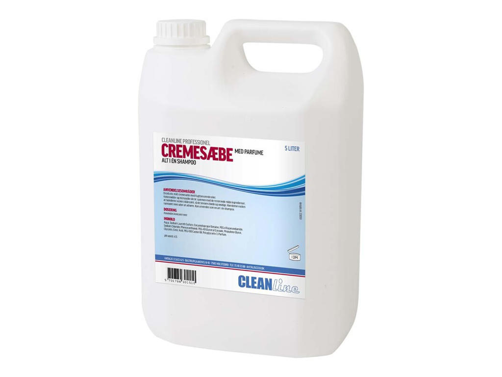 HÅNDSÆBE CLEANLINE LUXSUS 5L. CREMESÆBE 230151