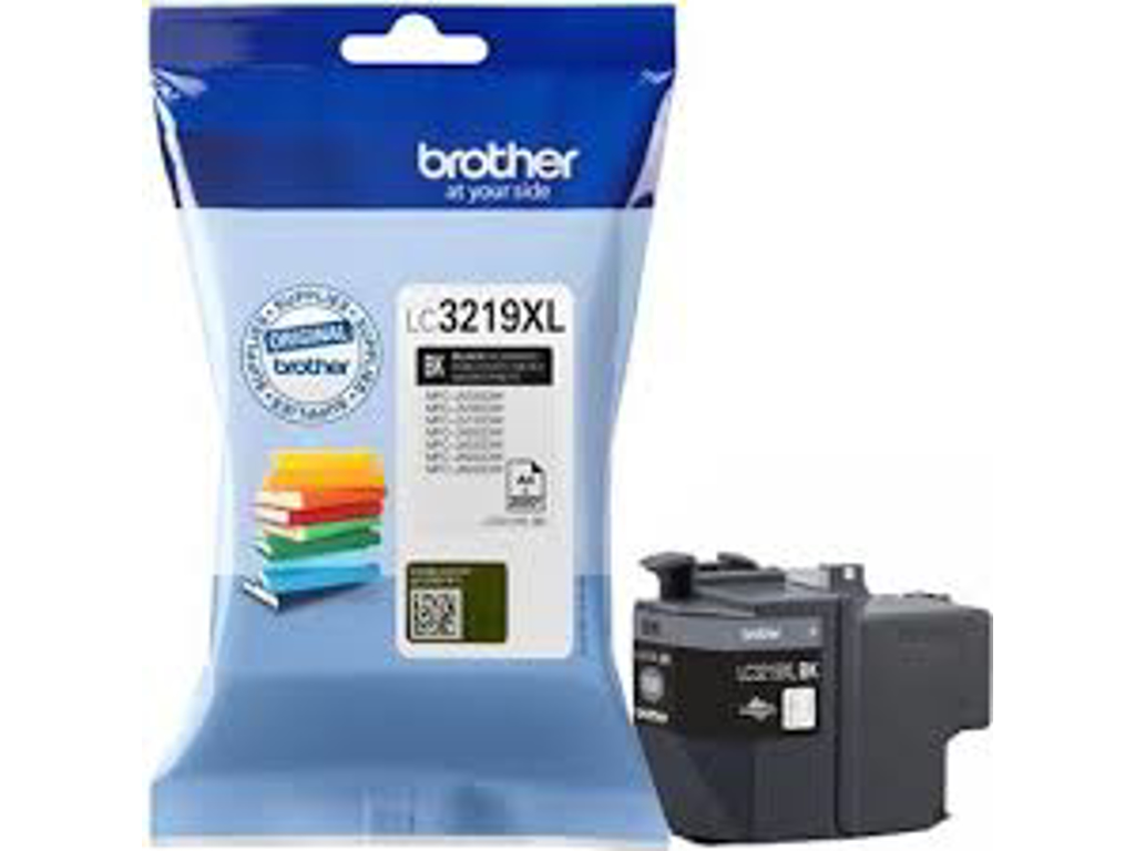 BLÆKPATRON BROTHER LC3219XL BLACK LC3219XLBK OP TIL 3000 SIDER 