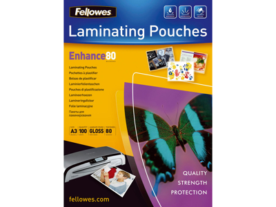 LAMINERINGSLOMME A3 80 MIC BLANK 303X426MM 5306207